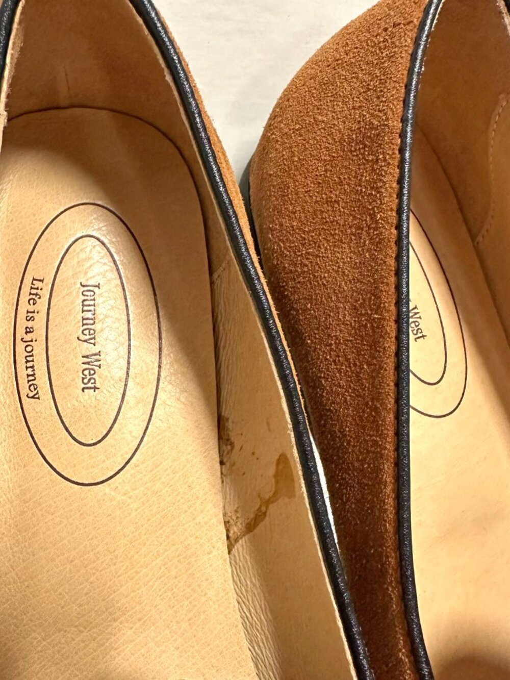 Journey West Suede Belgian Loafers - Picture 8 of 12